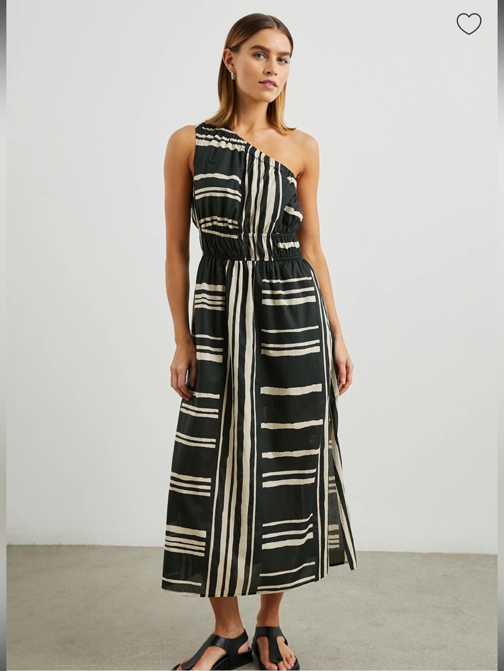 Rails Selani One-Shoulder Maxi Dress In Island Stripe